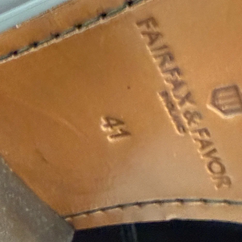 Fairfax & Favor Regina mahogany leather boots regular fit size 9 1/2 - Picture 6 of 9